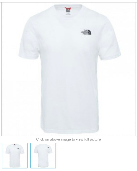 The North Face Dome T Shirt, White