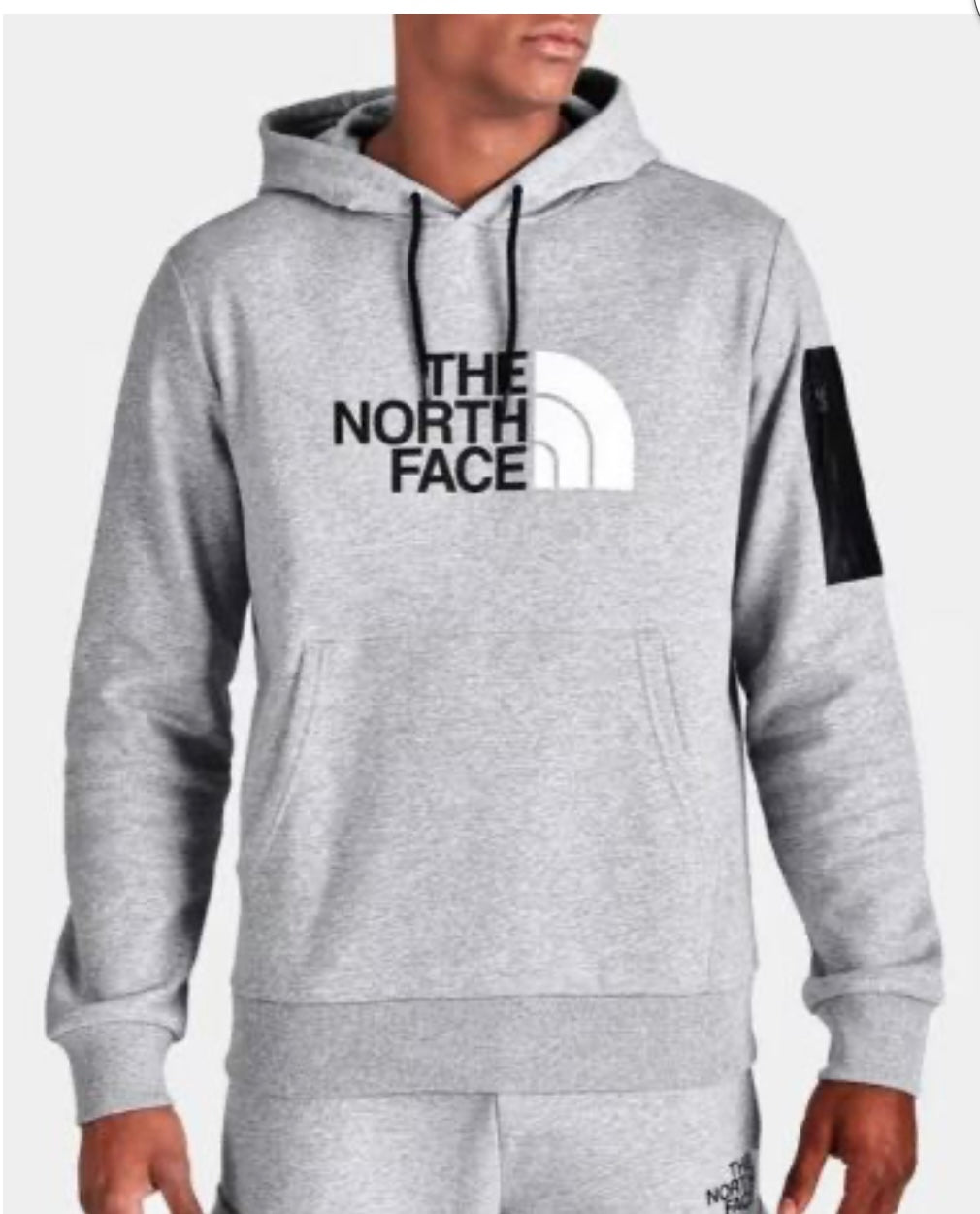 The North Face Woven Pocket Logo Hoodie